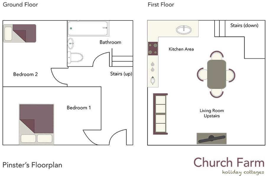 Church Farm Holiday Cottages - Pinster Cottage Άσμπερν Εξωτερικό φωτογραφία